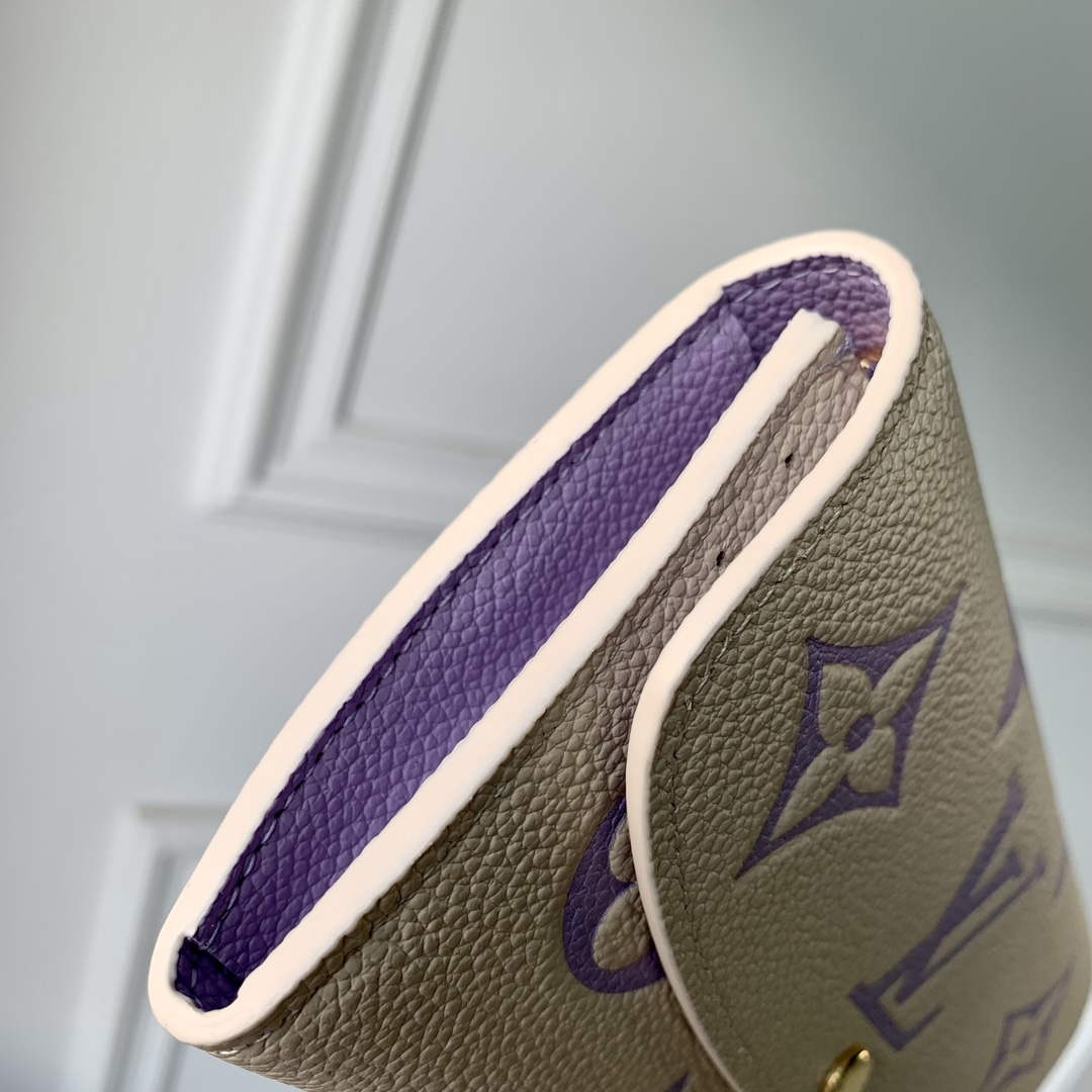 LV M82341 Louis Vuitton Emilie Wallet Taro Purple | lv m82341 louis vuitton emilie wallet taro purple 3