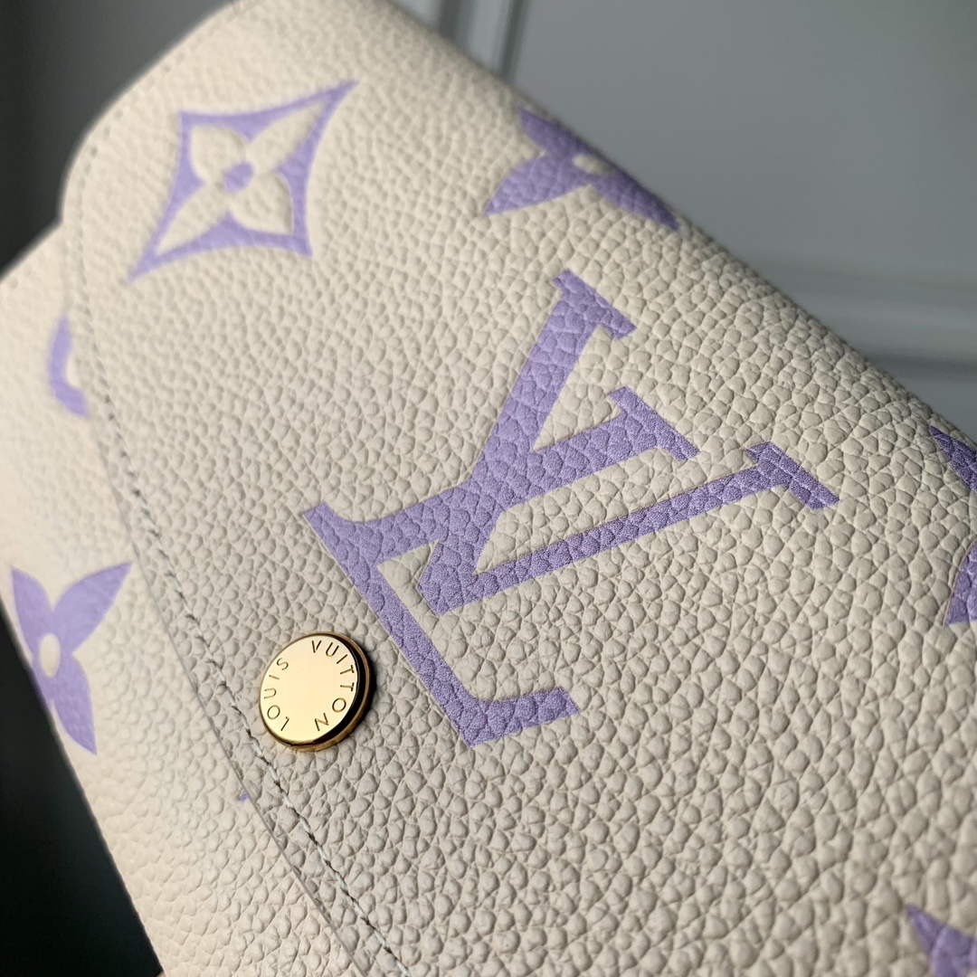 LV M82341 Louis Vuitton Emilie Wallet Taro Purple | lv m82341 louis vuitton emilie wallet taro purple 4