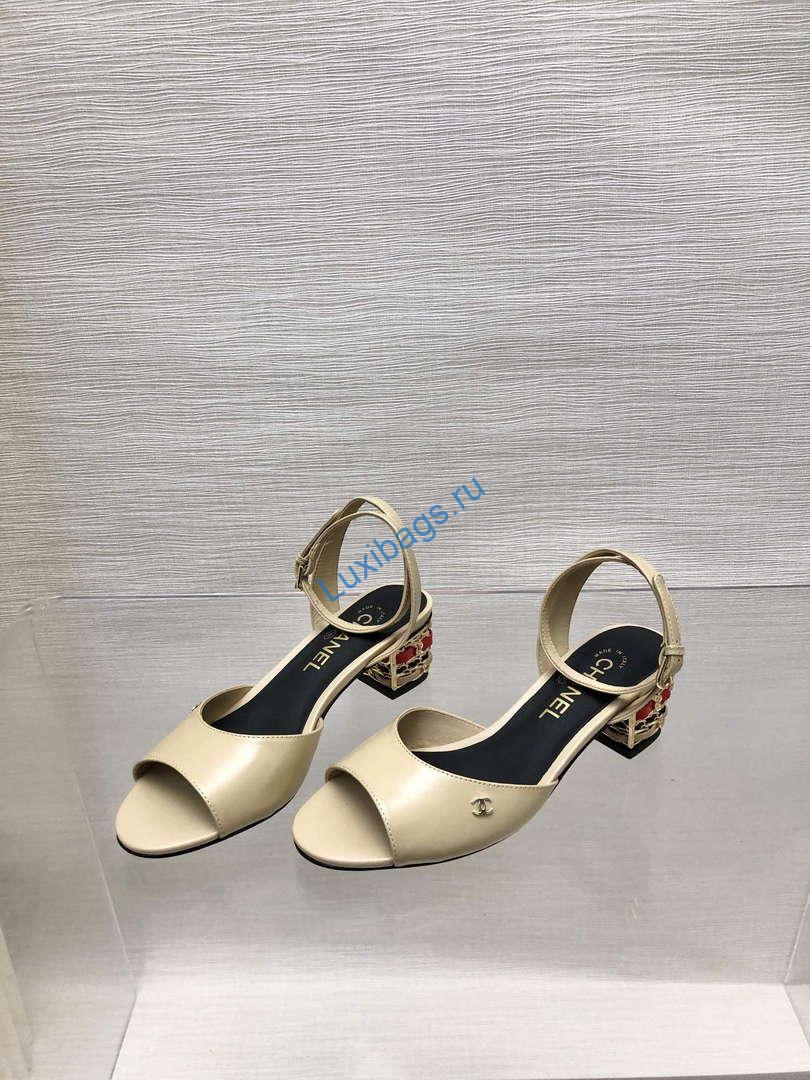 Chanel Women's Sandals Fashion Shoes C93220 | chanel womens sling back fashion shoes c93220 4