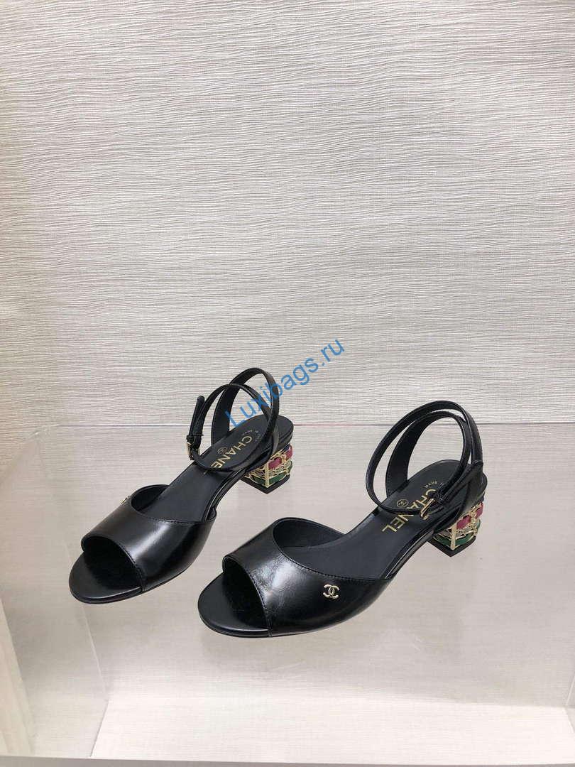 Chanel Women's Sandals Fashion Shoes C93222 | chanel womens sling back fashion shoes c93222 3