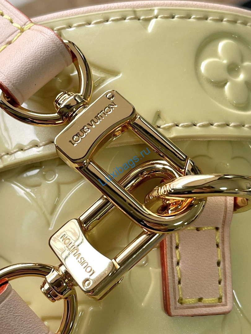 LV M24099 Louis Vuitton Astor Monogram Vernis Bag Yellow | lv m24099 louis vuitton astor monogram vernis bag yellow 5