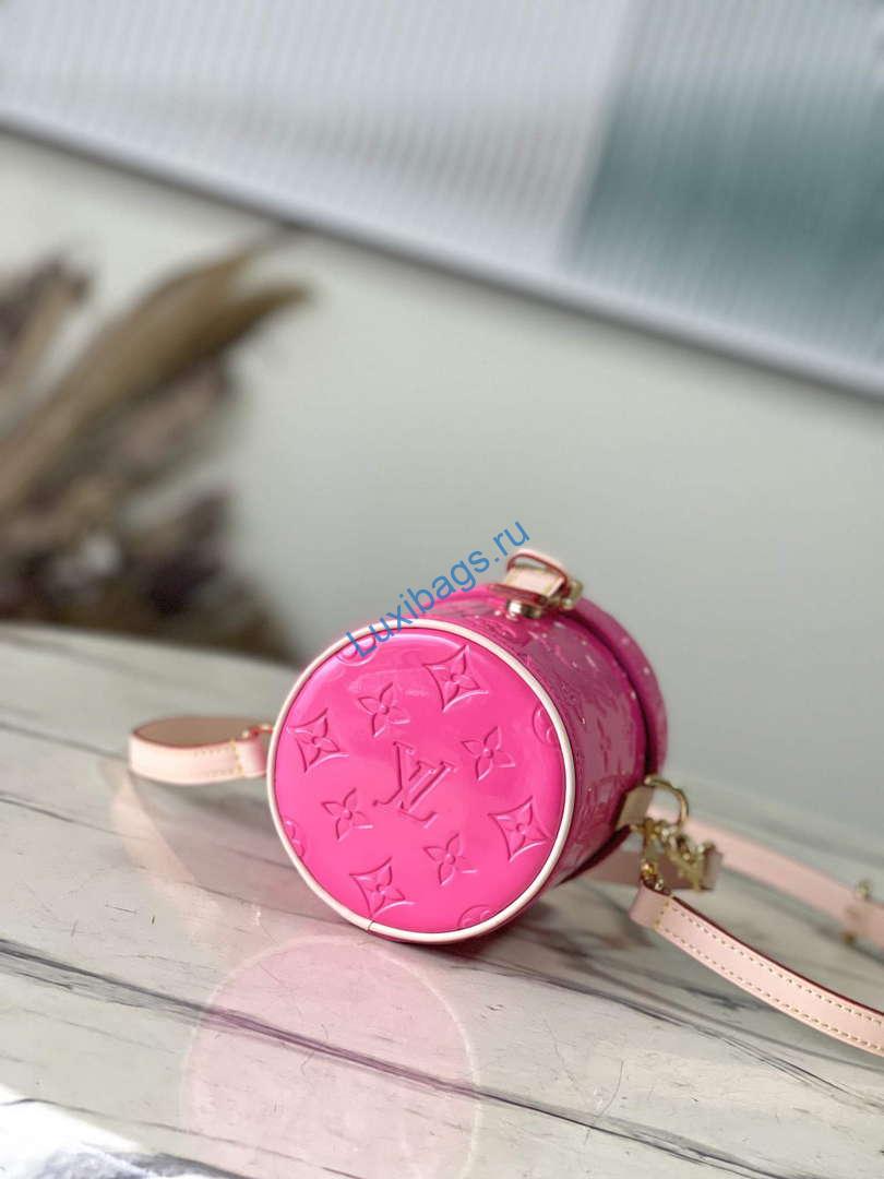 LV M24102 Louis Vuitton Astor Monogram Vernis Bag Neon Pink | lv m24102 louis vuitton astor monogram vernis bag neon pink 4