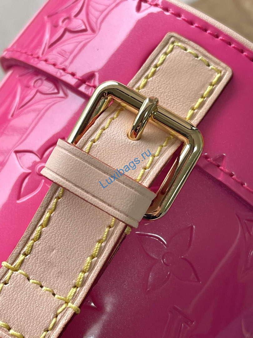 LV M24102 Louis Vuitton Astor Monogram Vernis Bag Neon Pink | lv m24102 louis vuitton astor monogram vernis bag neon pink 6