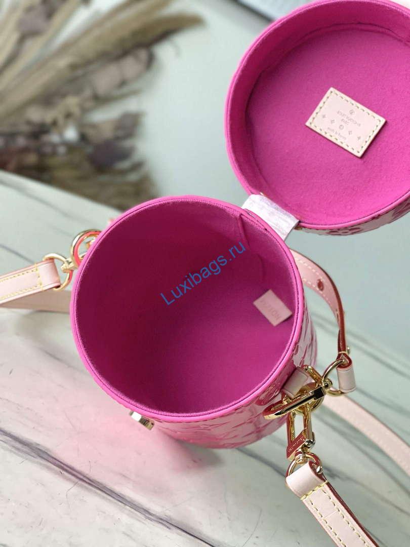 LV M24102 Louis Vuitton Astor Monogram Vernis Bag Neon Pink | lv m24102 louis vuitton astor monogram vernis bag neon pink 9
