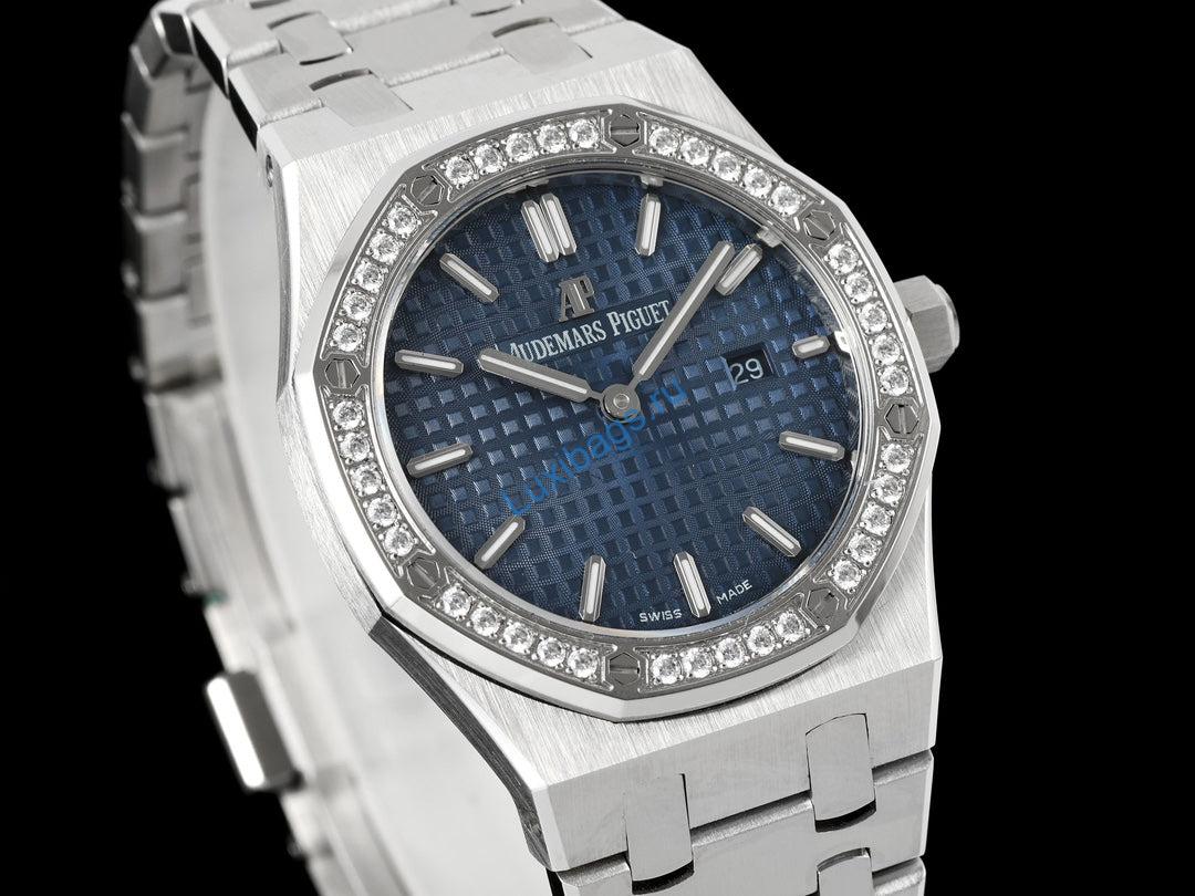 Audemars Piguet Women's 67650ST Royal Oak Quartz With Diamond AP600131 | audemars piguet womens 67650st royal oak quartz with diamond ap600131 02