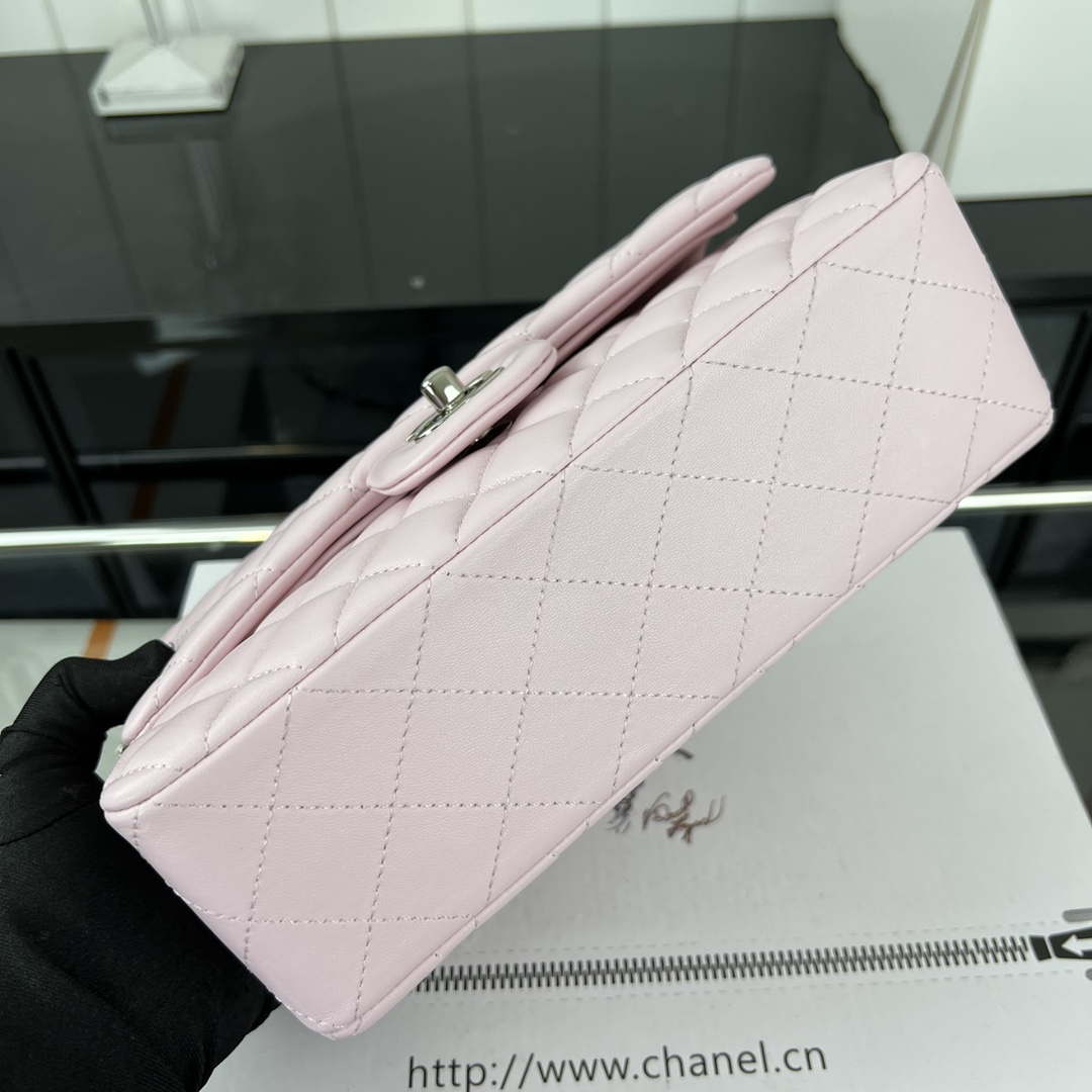 Chanel A01117 Flap Handbag Classic Bag Light Pink Lambskin | chanel a01117 flap handbag classic bag lambskin 314 9ed84a62 7f15 4a0e b0ac b2355655ba8c