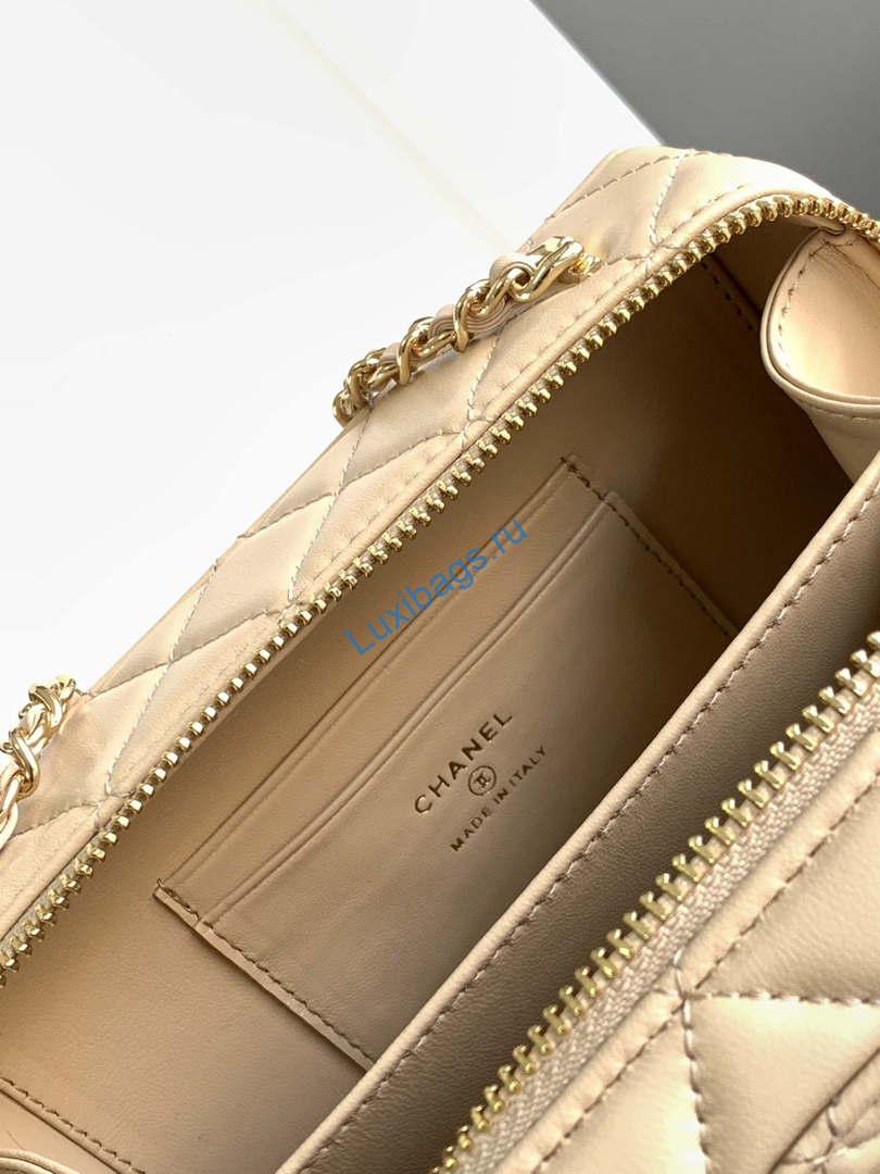 Chanel AS4817 Camera Case Apricot Lambskin Bag | chanel as4264 camera case apricot lambskin bag 09