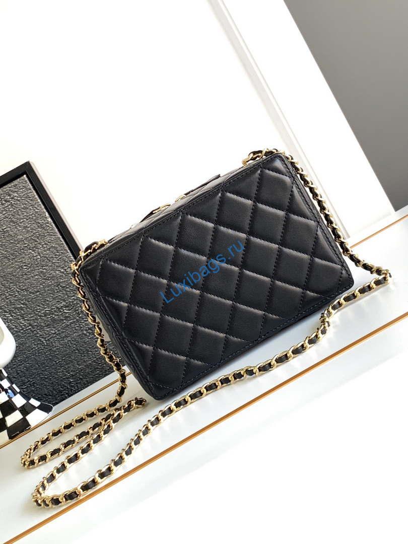 Chanel AS4817 Camera Case Black Lambskin Bag | chanel as4264 camera case black lambskin bag 03