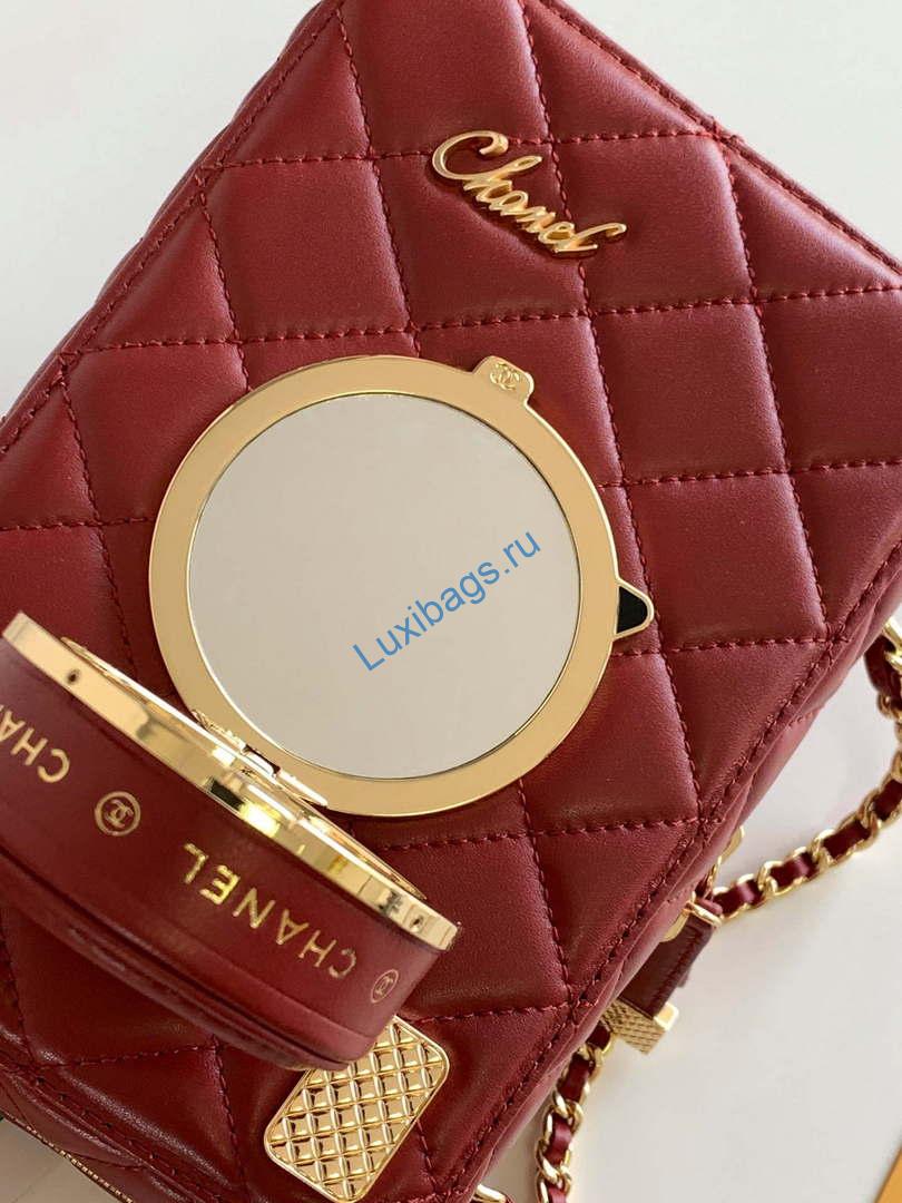 Chanel AS4817 Camera Case Red Lambskin Bag | chanel as4264 camera case red lambskin bag 07
