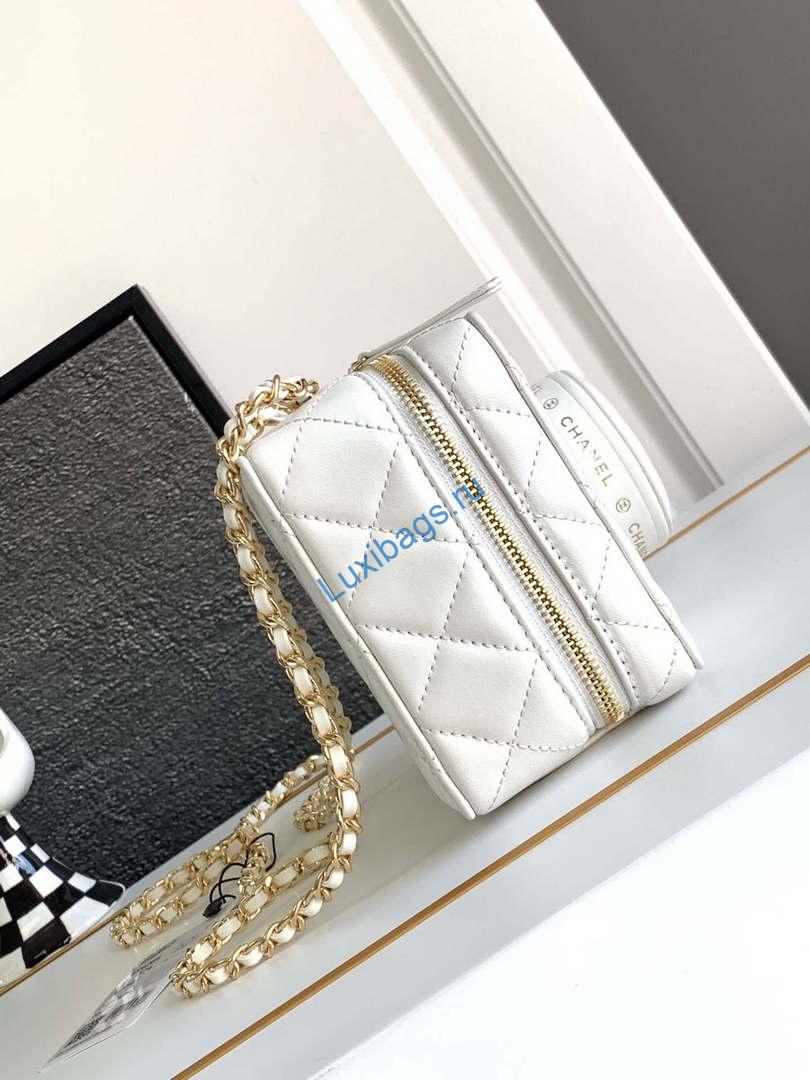 Chanel AS4817 Camera Case White Lambskin Bag | chanel as4264 camera case white lambskin bag 02