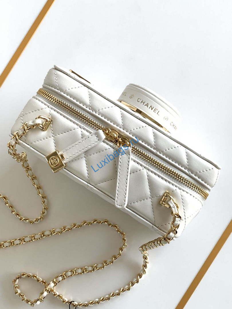 Chanel AS4817 Camera Case White Lambskin Bag | chanel as4264 camera case white lambskin bag 06