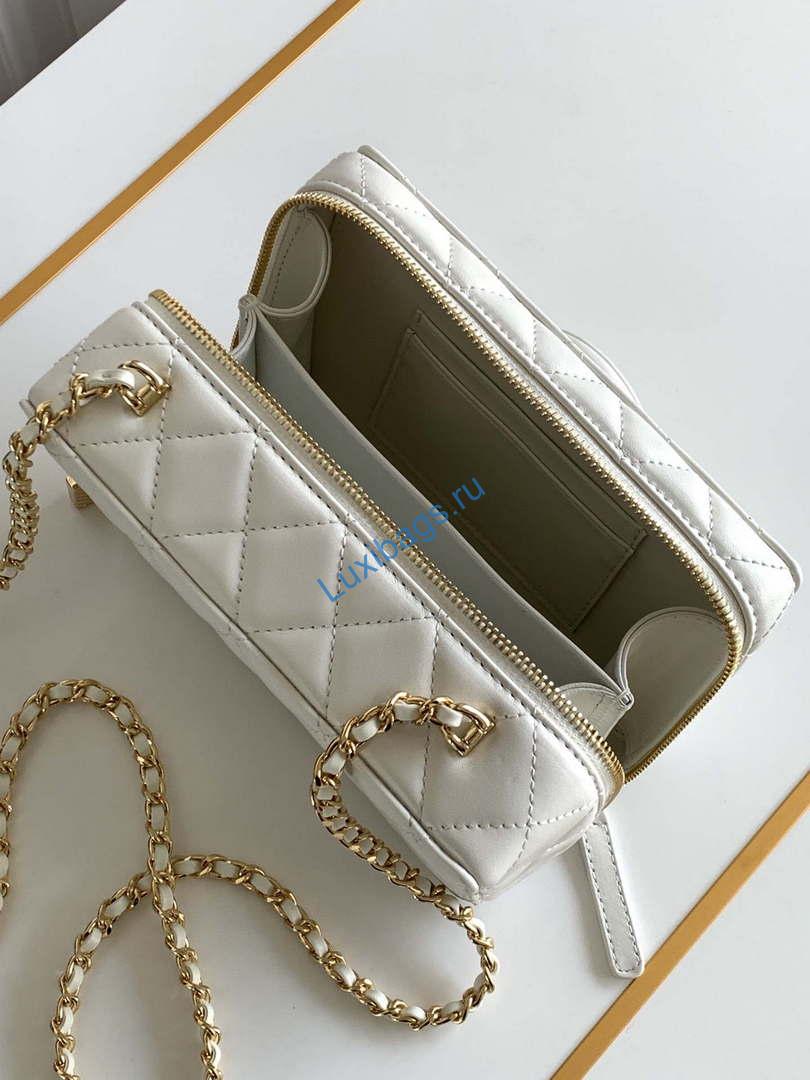 Chanel AS4817 Camera Case White Lambskin Bag | chanel as4264 camera case white lambskin bag 08