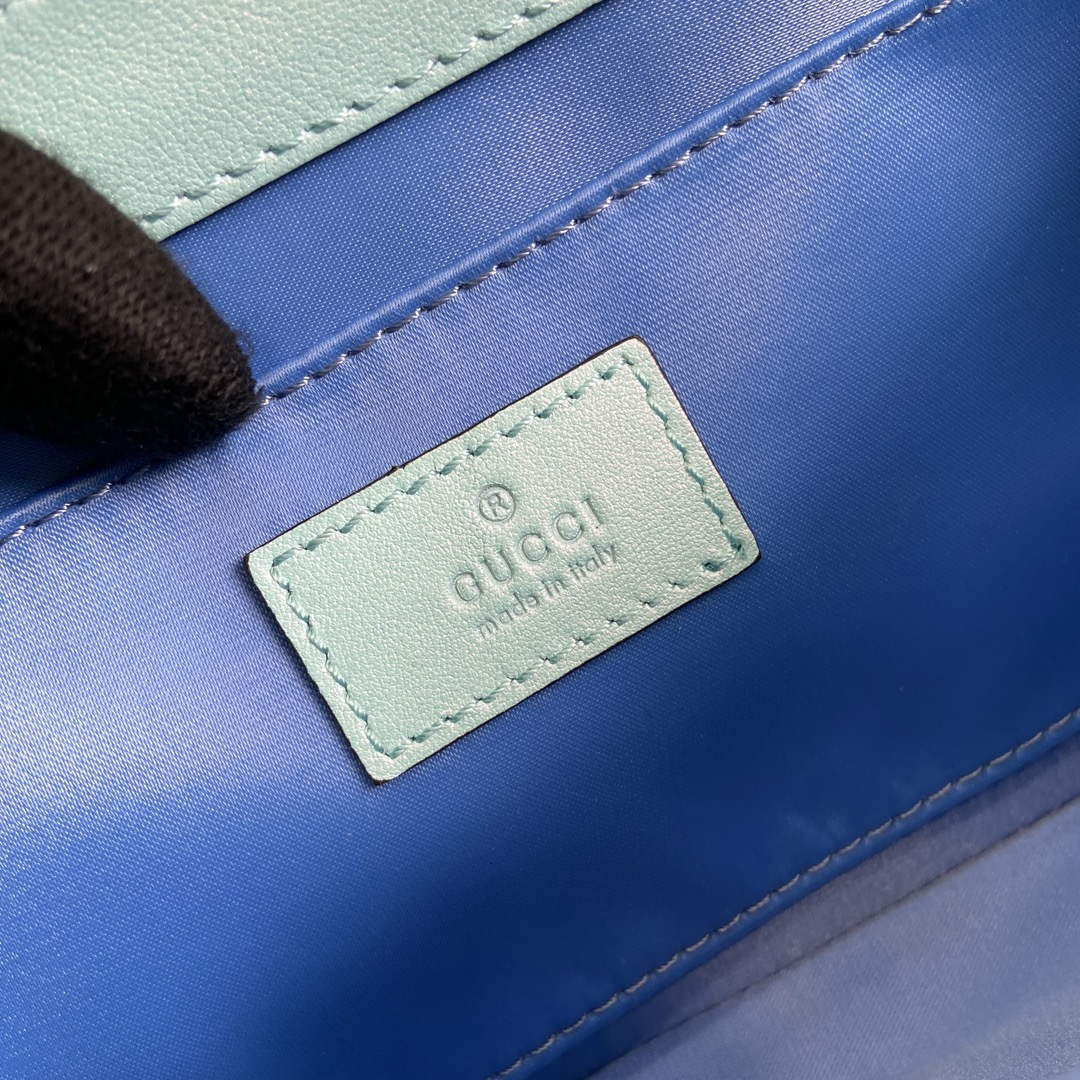 Gucci 764255 Gucci Horsebit Chain Medium Shoulder Bag Symphony blue | gucci 764255 gucci horsebit chain medium shoulder bag symphony blue 9
