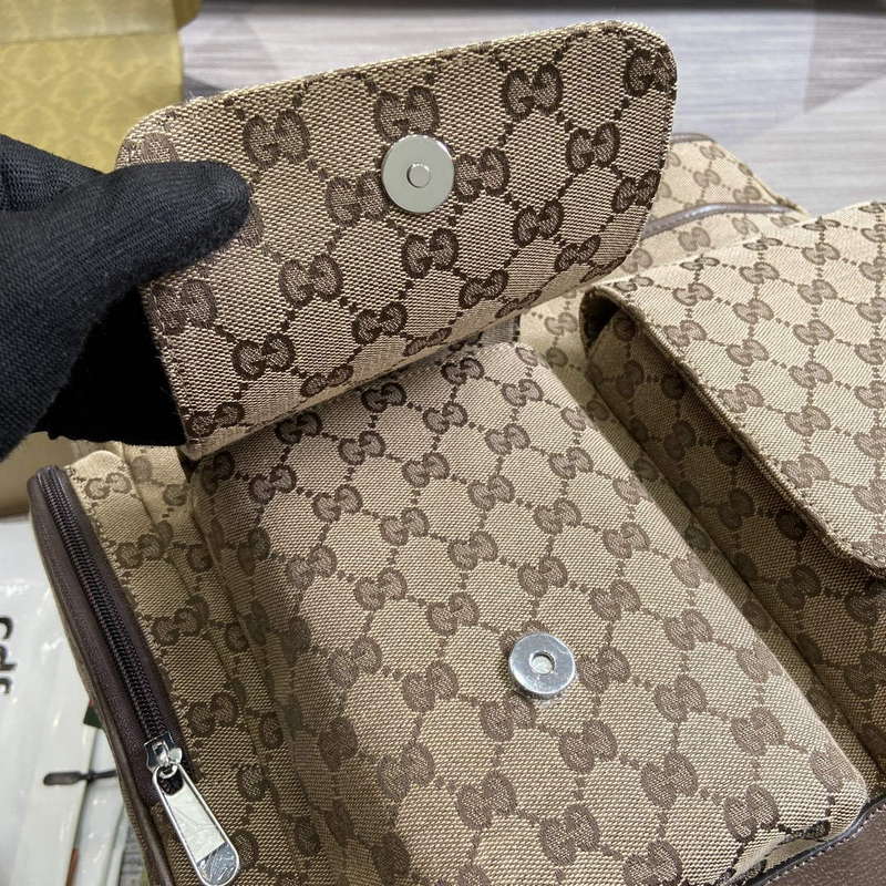 Gucci 768116 Original GG Diaper Bag Brown | gucci 768116 original gg diaper bag brown 7