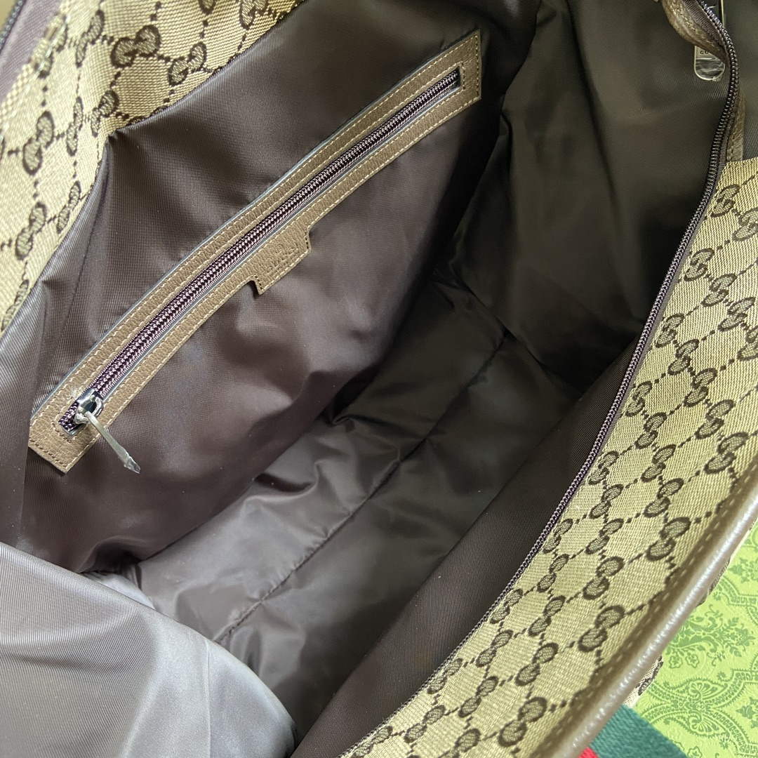Gucci 768116 Original GG Diaper Bag Brown | gucci 768116 original gg diaper bag brown 9
