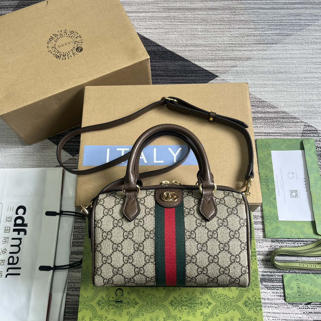 Gucci 772053 Gucci Ophidia GG Mini top handle bag Beige | gucci 772053 gucci ophidia gg mini top handle bag beige 02