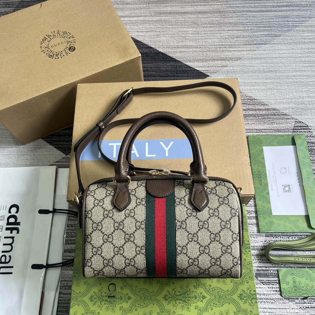 Gucci 772053 Gucci Ophidia GG Mini top handle bag Beige | gucci 772053 gucci ophidia gg mini top handle bag beige 03