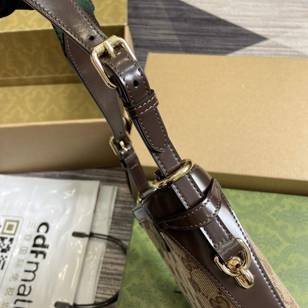 Gucci 782919 Original GG Small Bucket Bag Brown | gucci 782919 original gg small bucket bag brown 6