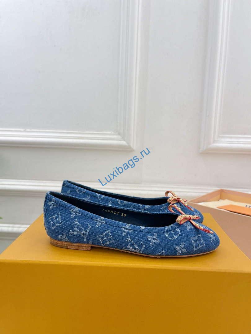 LV 1ACK97 Louis Vuitton Nina Flat Ballerina L66385 | lv 1ack97 louis vuitton nina flat ballerina l66385 2