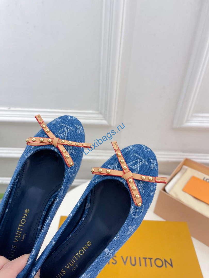 LV 1ACK97 Louis Vuitton Nina Flat Ballerina L66385 | lv 1ack97 louis vuitton nina flat ballerina l66385 6