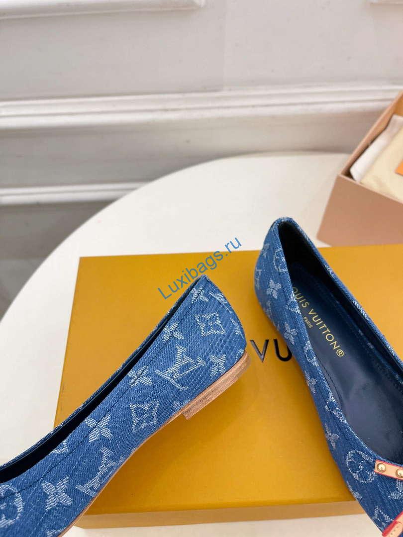 LV 1ACK97 Louis Vuitton Nina Flat Ballerina L66385 | lv 1ack97 louis vuitton nina flat ballerina l66385 8