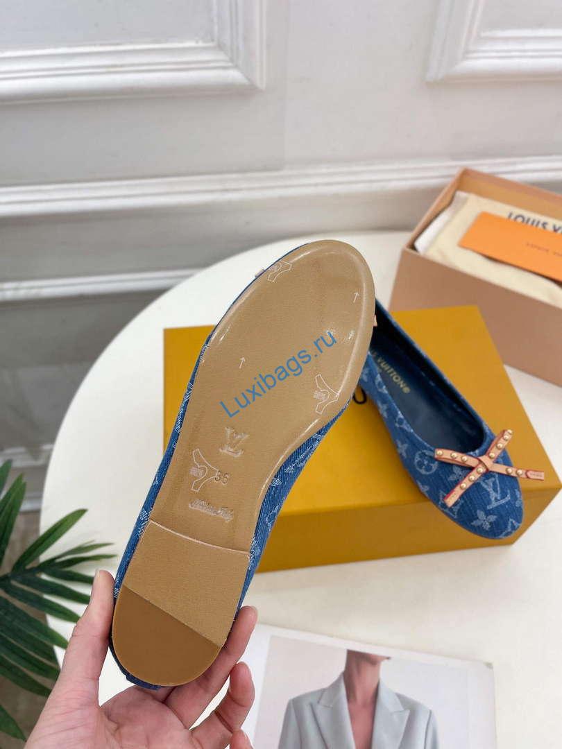 LV 1ACK97 Louis Vuitton Nina Flat Ballerina L66385 | lv 1ack97 louis vuitton nina flat ballerina l66385 9