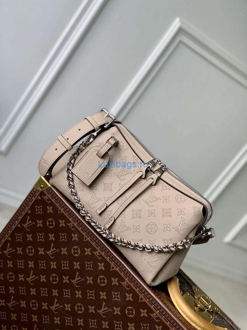 LV M24255 Louis Vuitton Hand It All PM Bag Galet Gray | lv m24255 louis vuitton hand it all pm bag galet gray 2