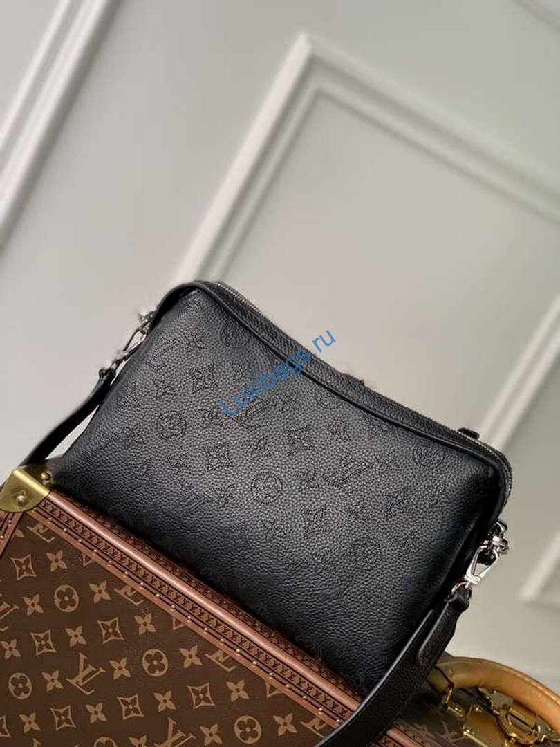 LV M24255 Louis Vuitton Hand It All PM Bag Mahina Black | lv m24255 louis vuitton hand it all pm bag mahina black 03