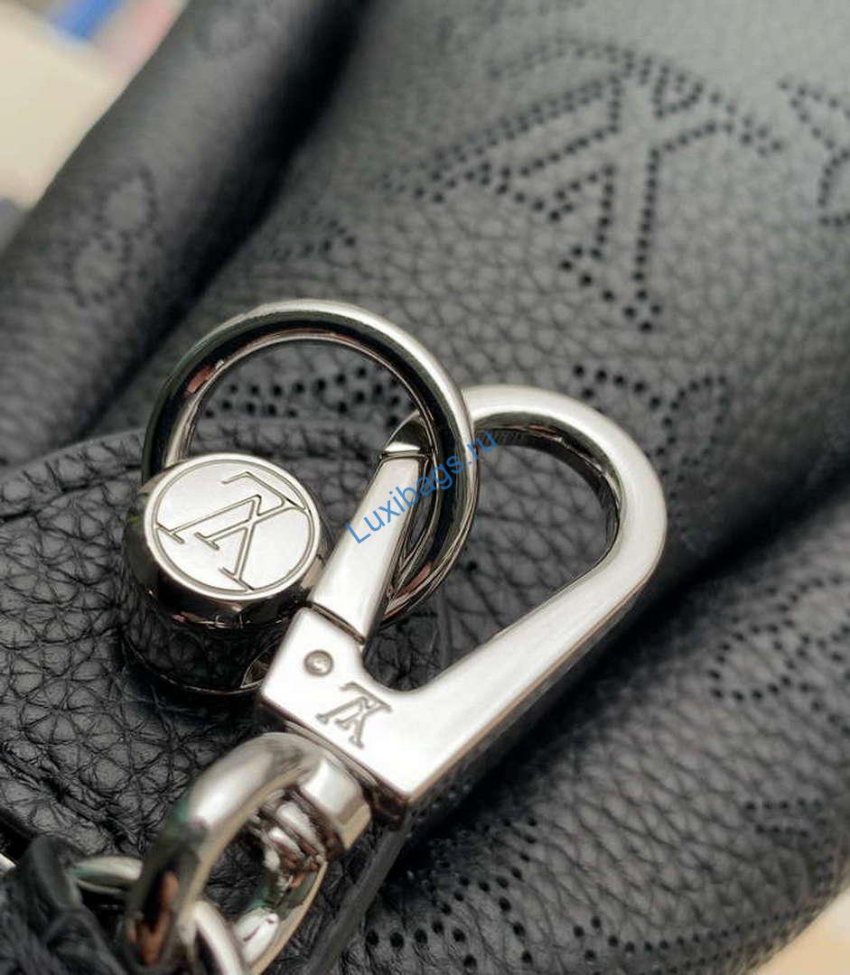 LV M24255 Louis Vuitton Hand It All PM Bag Mahina Black | lv m24255 louis vuitton hand it all pm bag mahina black 06