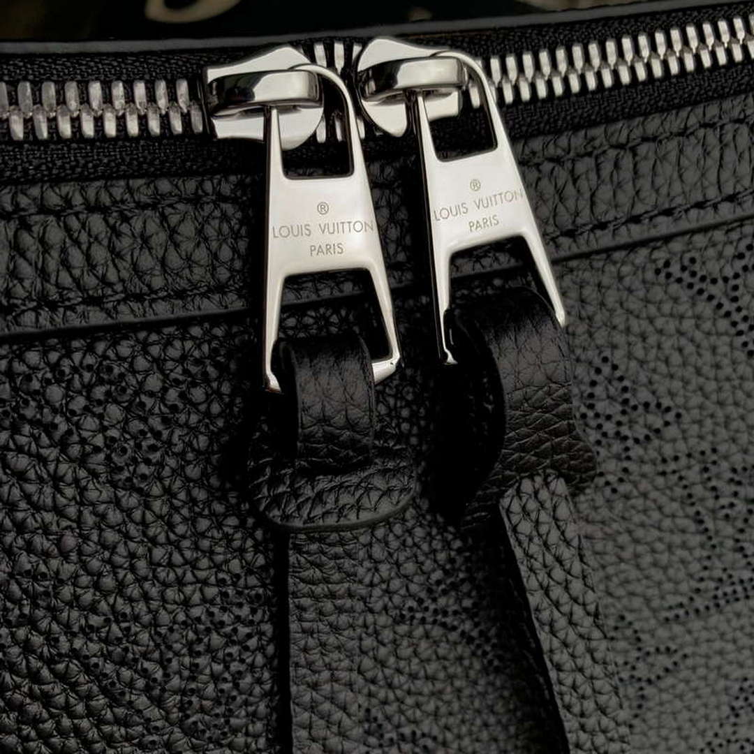 LV M24255 Louis Vuitton Hand It All PM Bag Mahina Black | lv m24255 louis vuitton hand it all pm bag mahina black 07