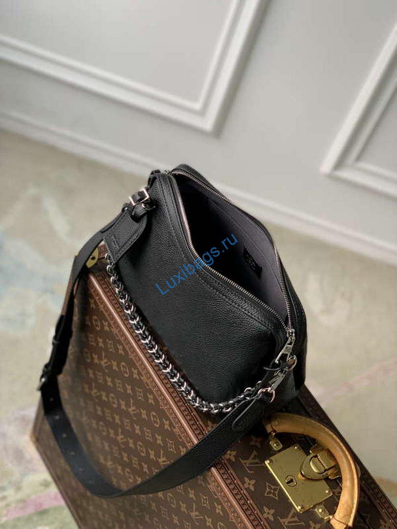 LV M24255 Louis Vuitton Hand It All PM Bag Mahina Black | lv m24255 louis vuitton hand it all pm bag mahina black 08