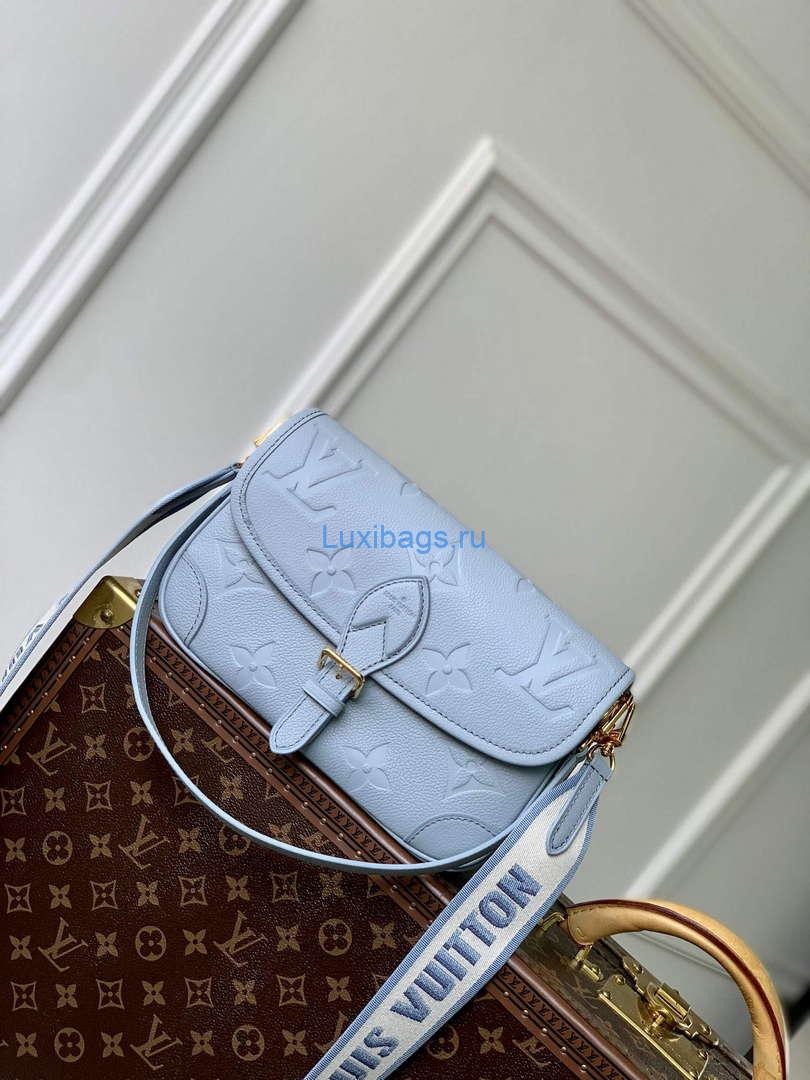 LV M46846 Louis Vuitton Diane Satchel Bag Blue Hour | lv m46846 louis vuitton diane satchel bag blue hour 2