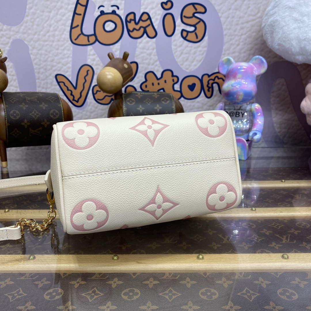 LV M46875 Louis Vuitton Speedy Bandoulière 20 Handbag Latte/Chamallow | lv m46875 louis vuitton speedy bandouliere 20 handbag latte chamallow 4