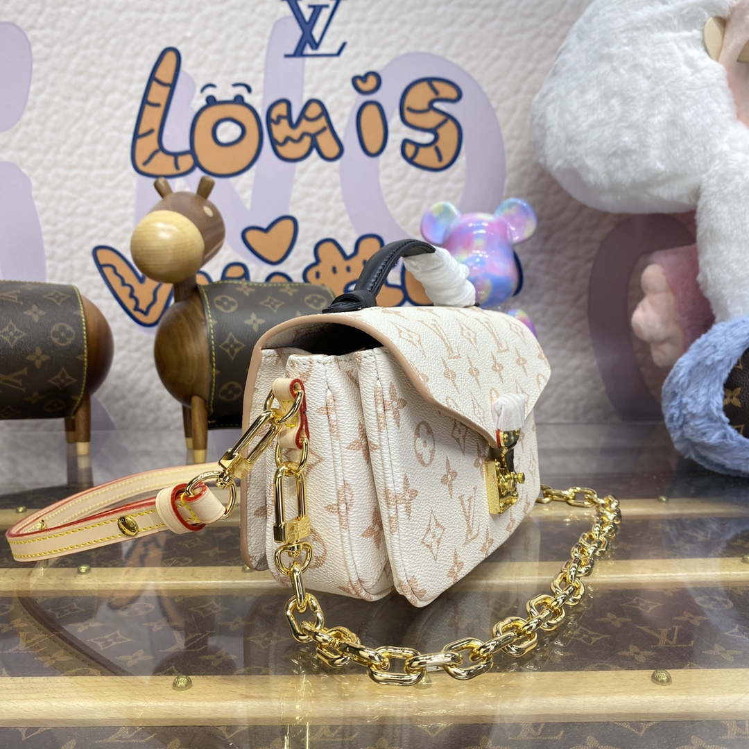 LV M46914 Louis Vuitton Pochette Métis East West Handbag Other Monogram Canvas | lv m46914 louis vuitton pochette metis east west handbag other monogram canvas 05