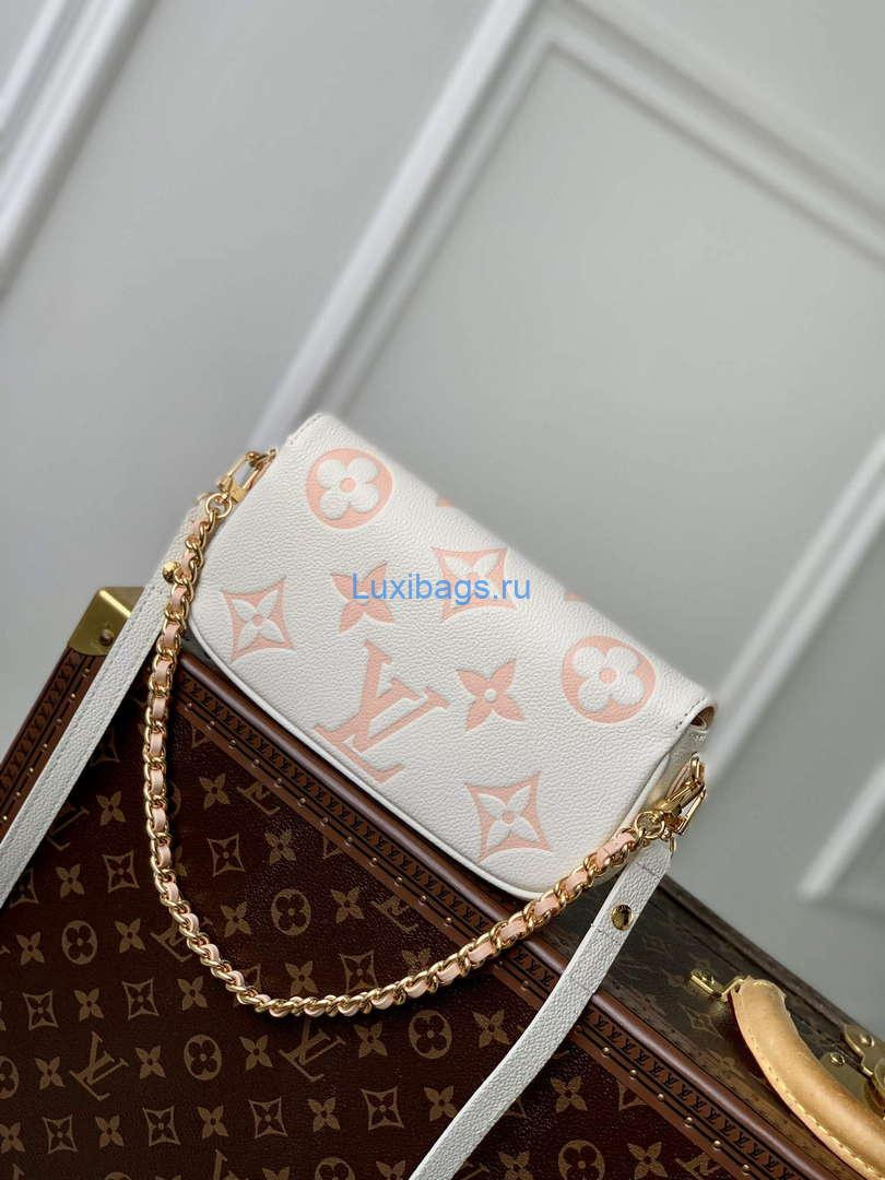LV M82211 Louis Vuitton Wallet On Chain Ivy Bag Off-white/pink | lv m82211 louis vuitton wallet on chain ivy bag off white pink 2