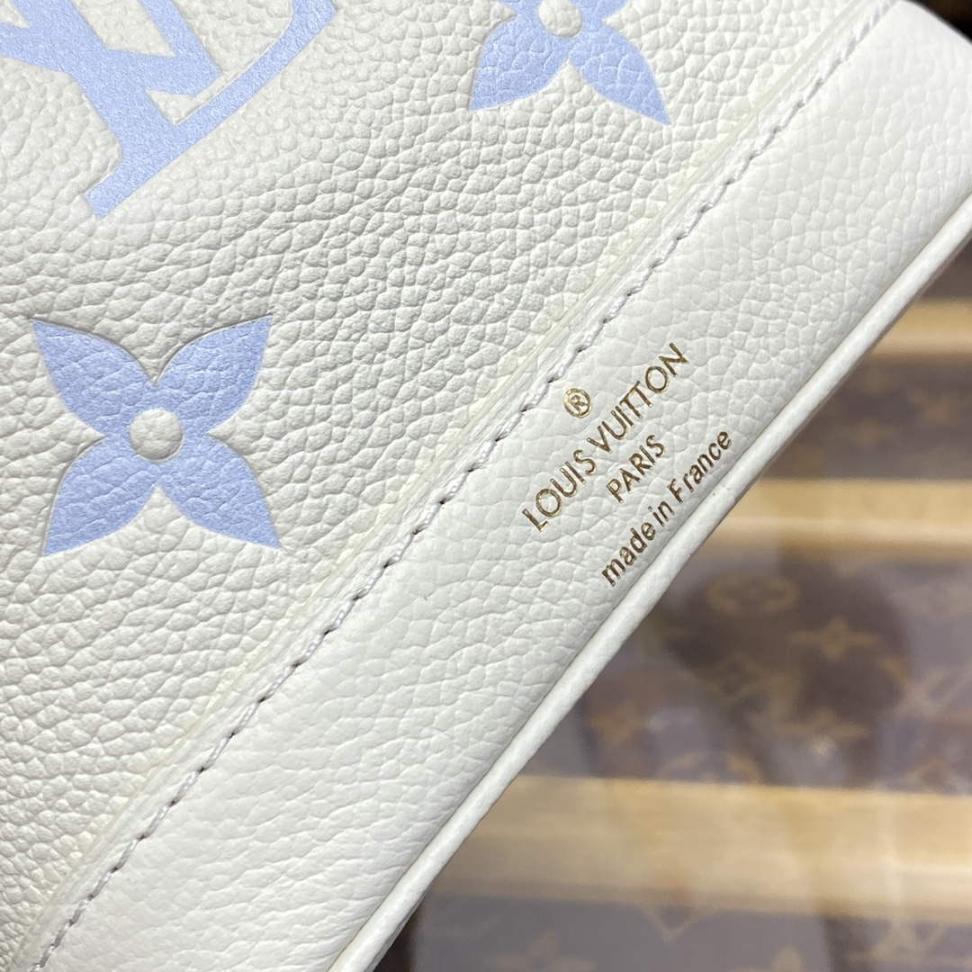 LV M82933 Louis Vuitton Nano Noé Bag Blue | lv m82933 louis vuitton nano noe bag blue 6
