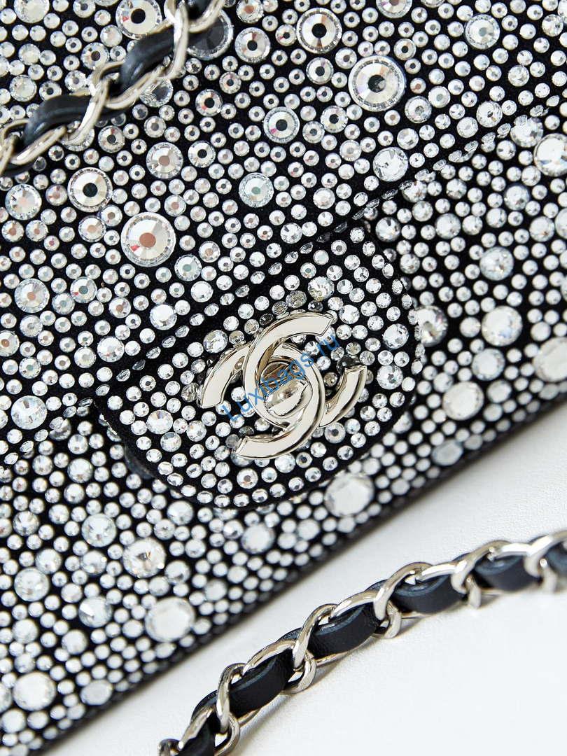 chanel 24ss a01112 flap classic handbag large diamond inlaid silver 5 Chanel 24SS A01112 Flap Classic Handbag Large diamond inlaid Silver | chanel 24ss a01112 flap classic handbag large diamond inlaid silver 001