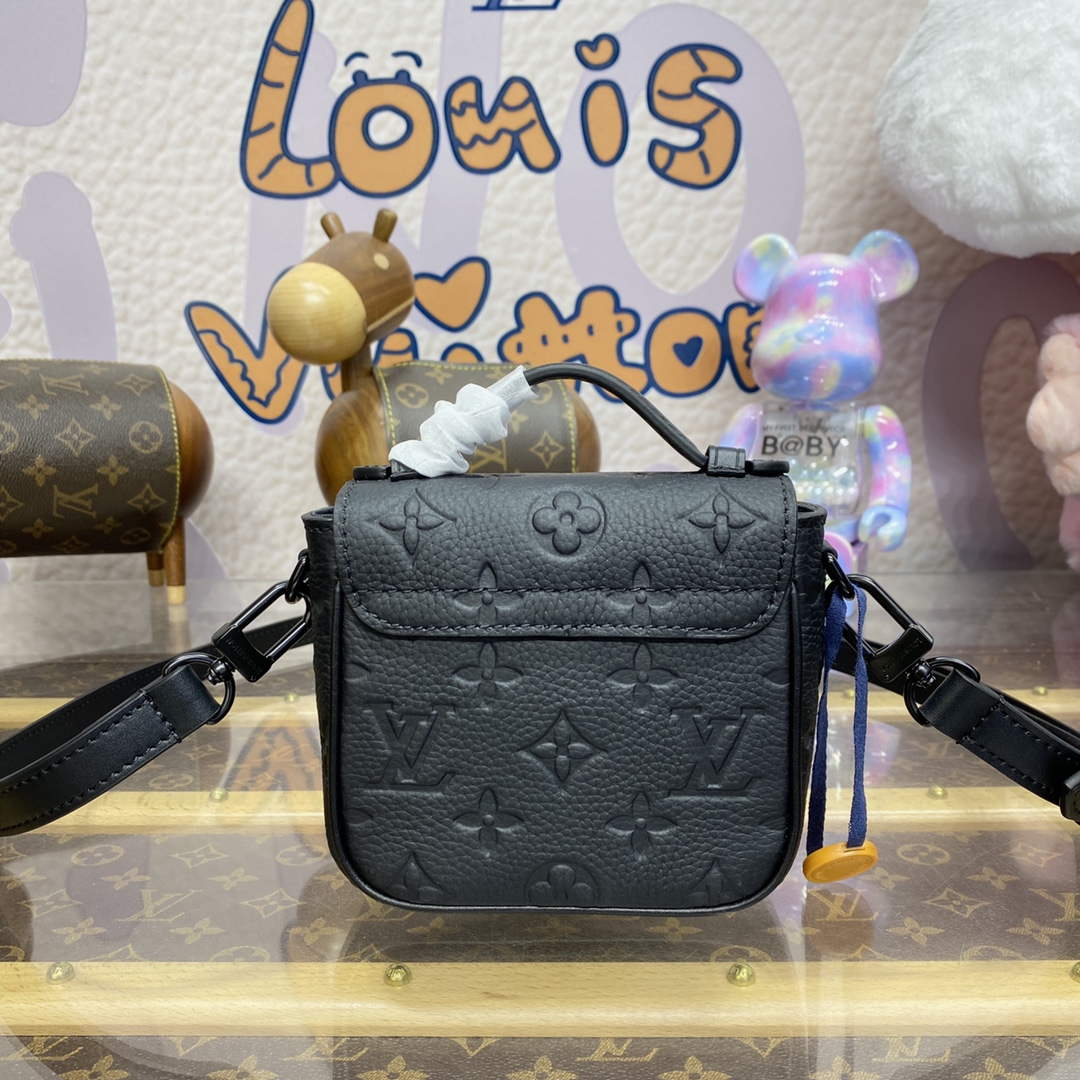 LV M83148 Louis Vuitton Pico S-Lock Bag Black | lv m83148 louis vuitton pico s lock bag black 2