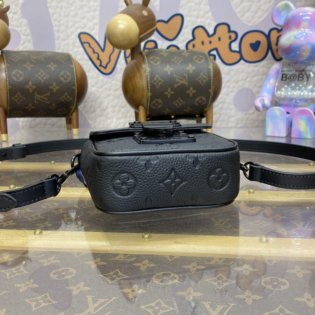 LV M83148 Louis Vuitton Pico S-Lock Bag Black | lv m83148 louis vuitton pico s lock bag black 4