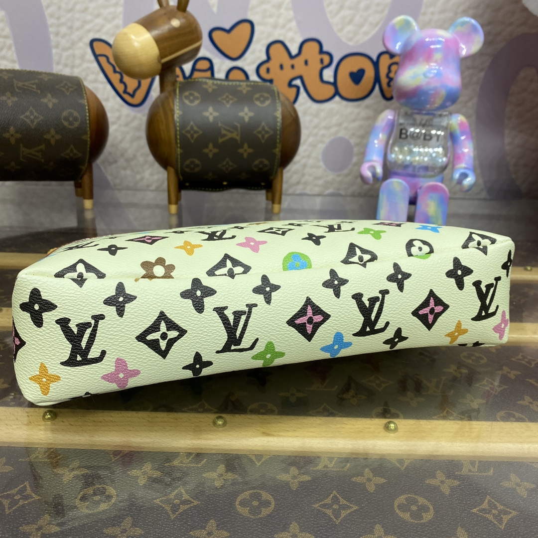 LV M83568 Louis Vuitton Pochette Voyage Souple Vanilla | lv m83568 louis vuitton pochette voyage souple white 4