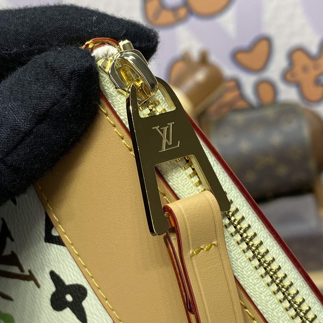 LV M83568 Louis Vuitton Pochette Voyage Souple Vanilla | lv m83568 louis vuitton pochette voyage souple white 6