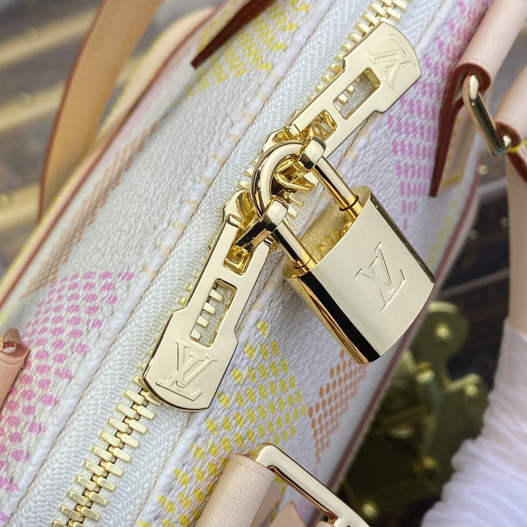 LV N40516 Louis Vuitton Alma BB Bag Peach Pink | lv n40516 louis vuitton alma bb bag peach pink 7