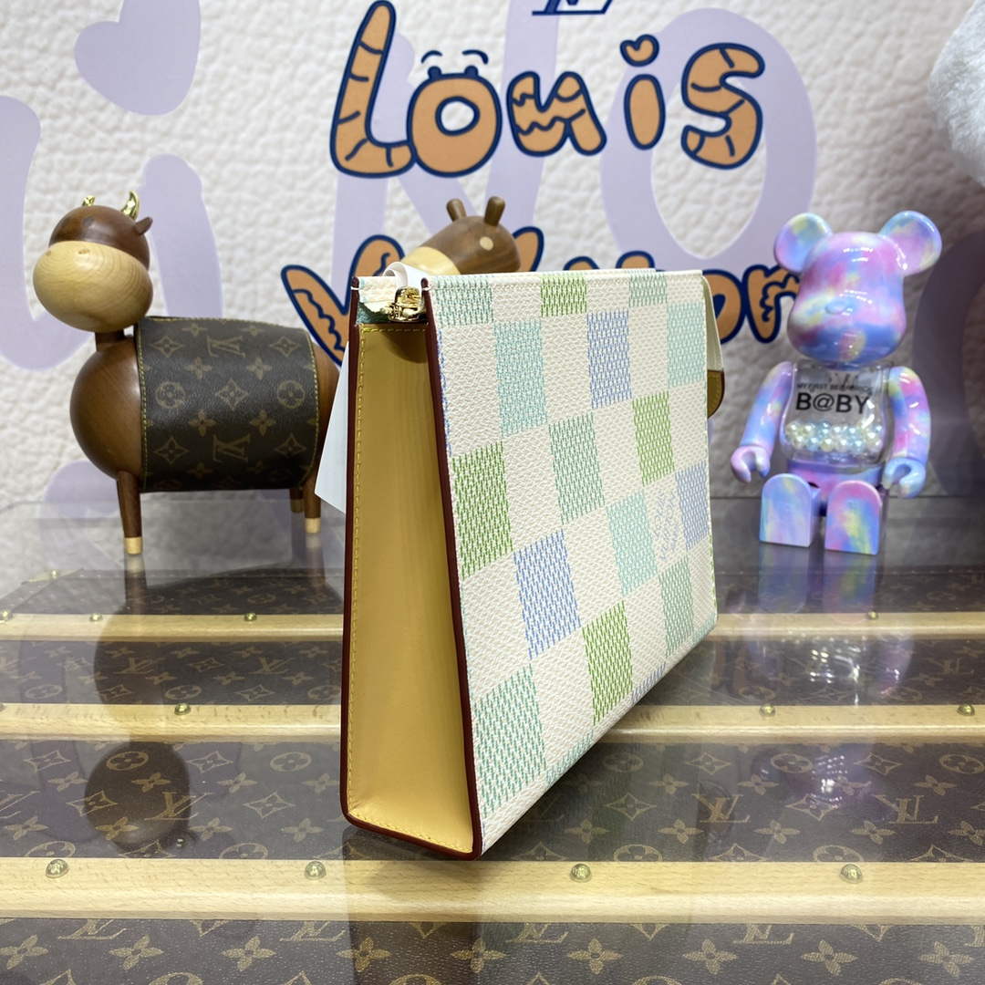 LV N40740 Louis Vuitton Toilet Pouch Bag Pistachio Green | lv n40740 louis vuitton toilet pouch bag blue 3