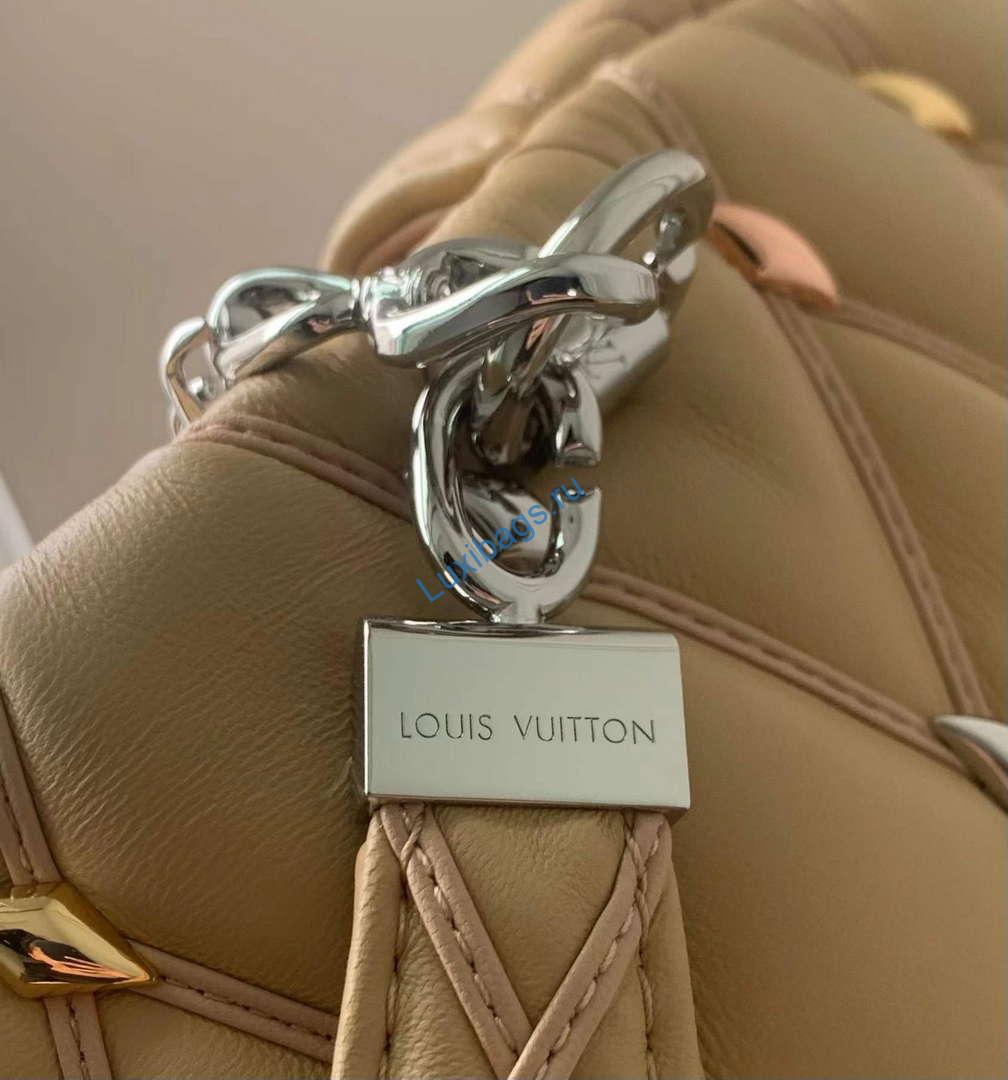 LV M24151 Louis Vuitton GO-14 MM Handbag Beige | lv m24151 louis vuitton go 14 mm handbag beige 6