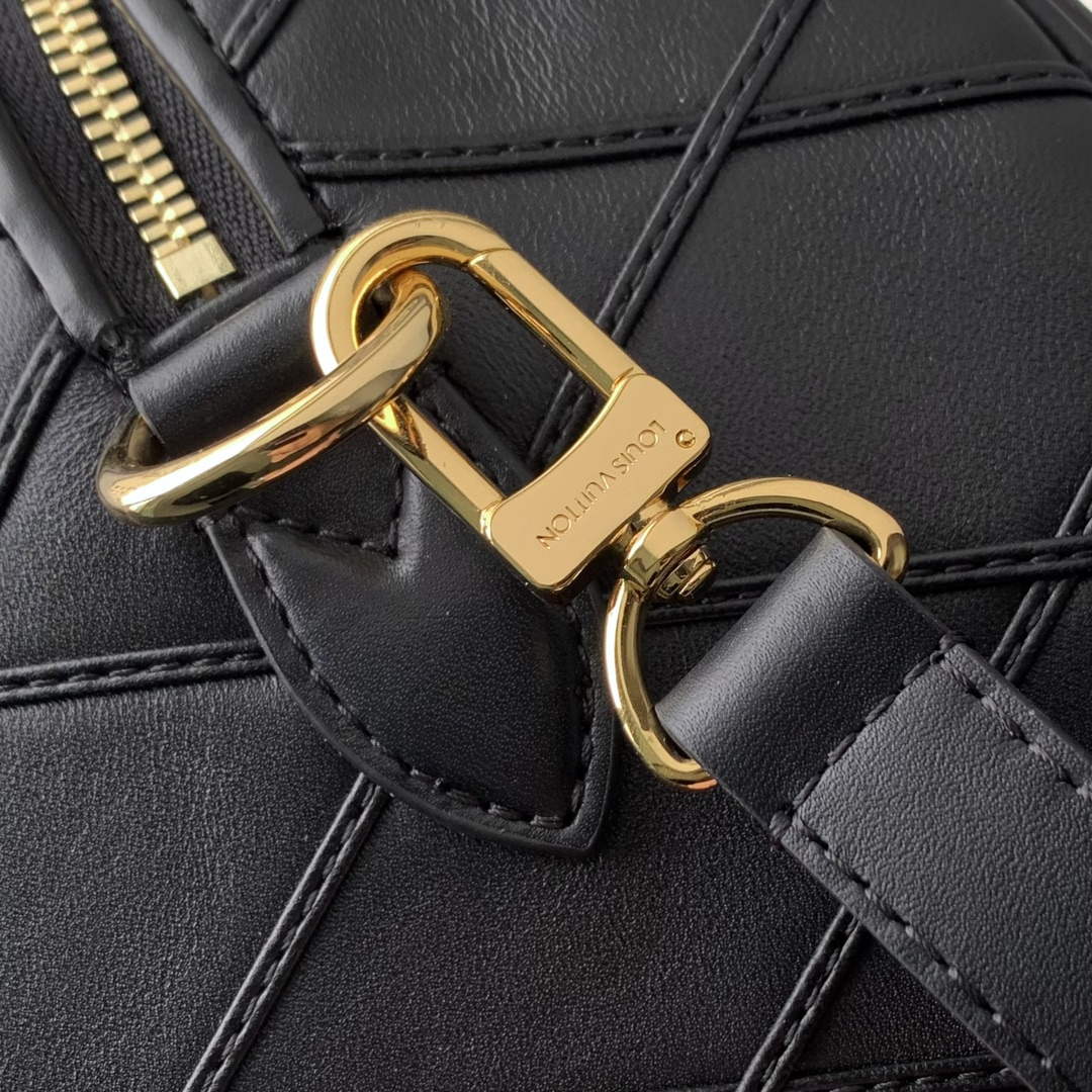 LV M24206 Louis Vuitton Speedy Bandoulière 25 Handbag Black | lv m24206 louis vuitton speedy bandouliere 25 handbag black 5