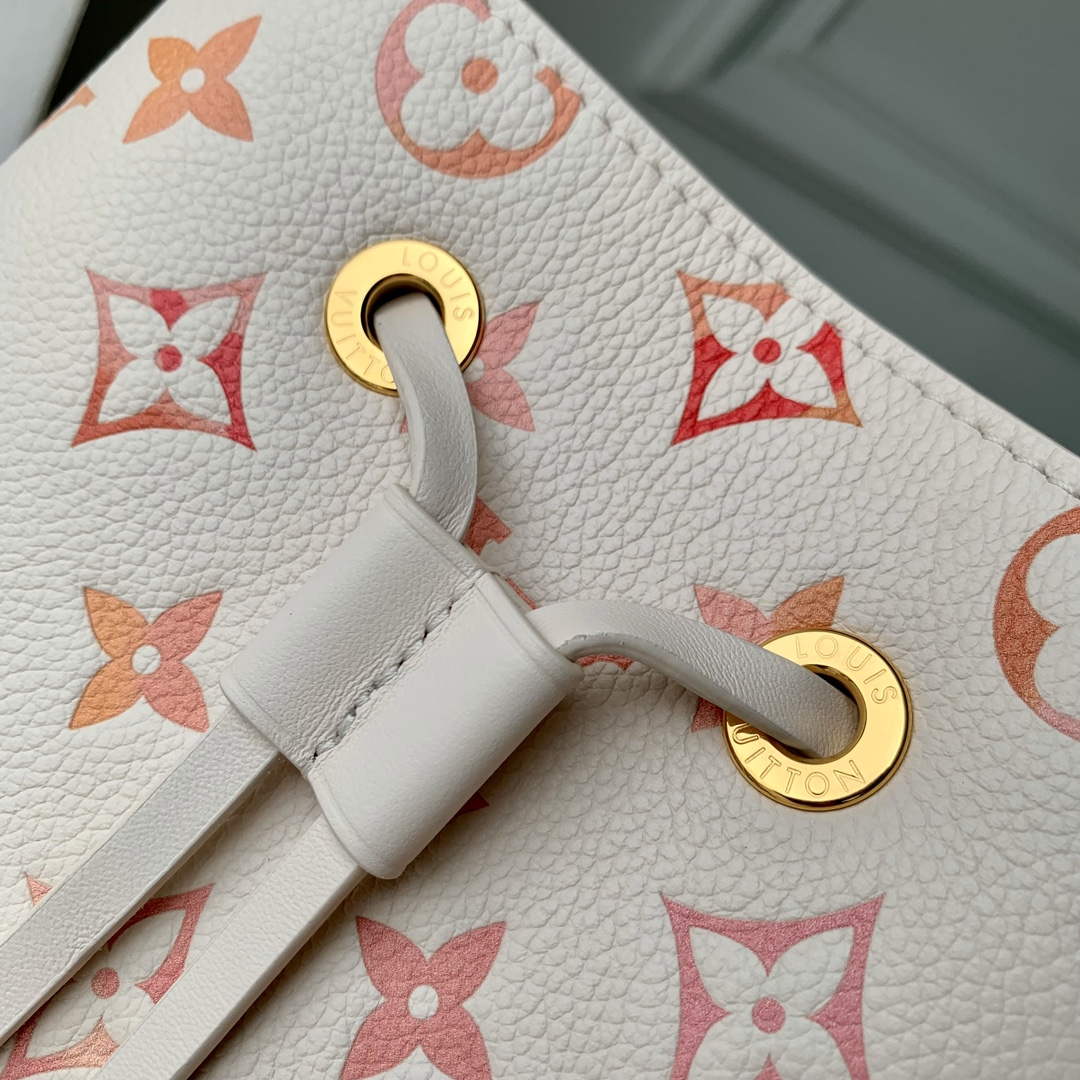 LV M24649 Louis Vuitton Néonoé BB Bucket Bag Sunrise Aquarelle | lv m24649 louis vuitton neonoe bb bucket bag sunrise aquarelle 6