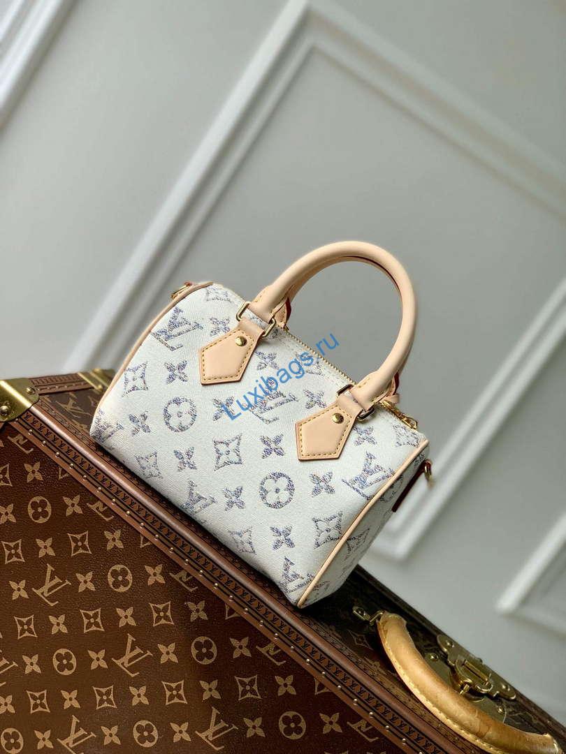 LV M24709 Louis Vuitton Speedy Bandoulière 20 Handbag Multicolor Beige | lv m24709 louis vuitton speedy bandouliere 20 handbag multicolor beige 2