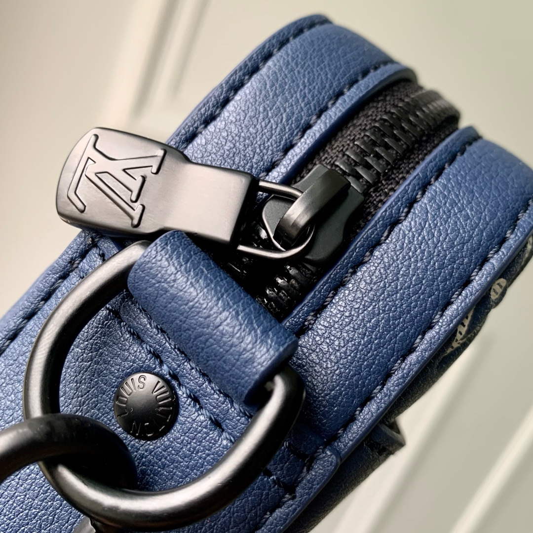 LV M24753 Louis Vuitton Trio Messenger Bag Ink Blue/White | lv m24753 louis vuitton trio messenger bag ink blue white 6