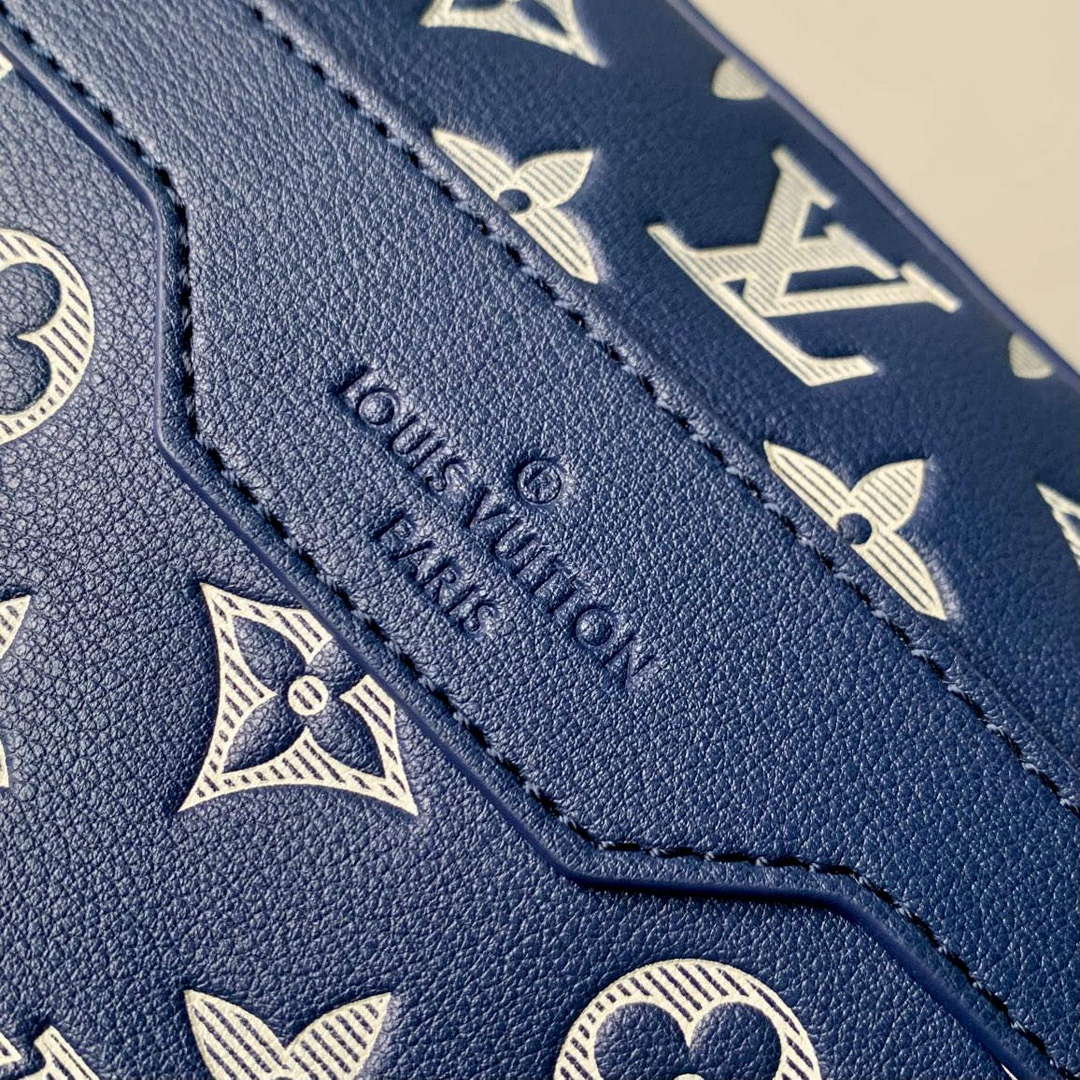 LV M24753 Louis Vuitton Trio Messenger Bag Ink Blue/White | lv m24753 louis vuitton trio messenger bag ink blue white 7