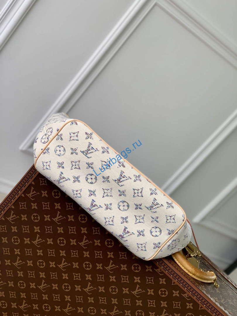 LV M24905 Louis Vuitton Neverfull MM Bag Multicolor Beige | lv m24905 louis vuitton neverfull mm bag multicolor beige 4